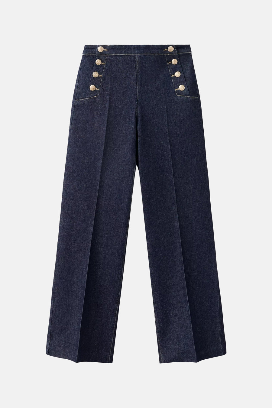 EMILY MANGO - dark blue denim