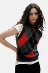 Gilet sans manches - multicolore