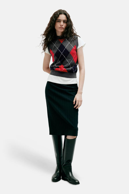 Gilet sans manches - multicolore
