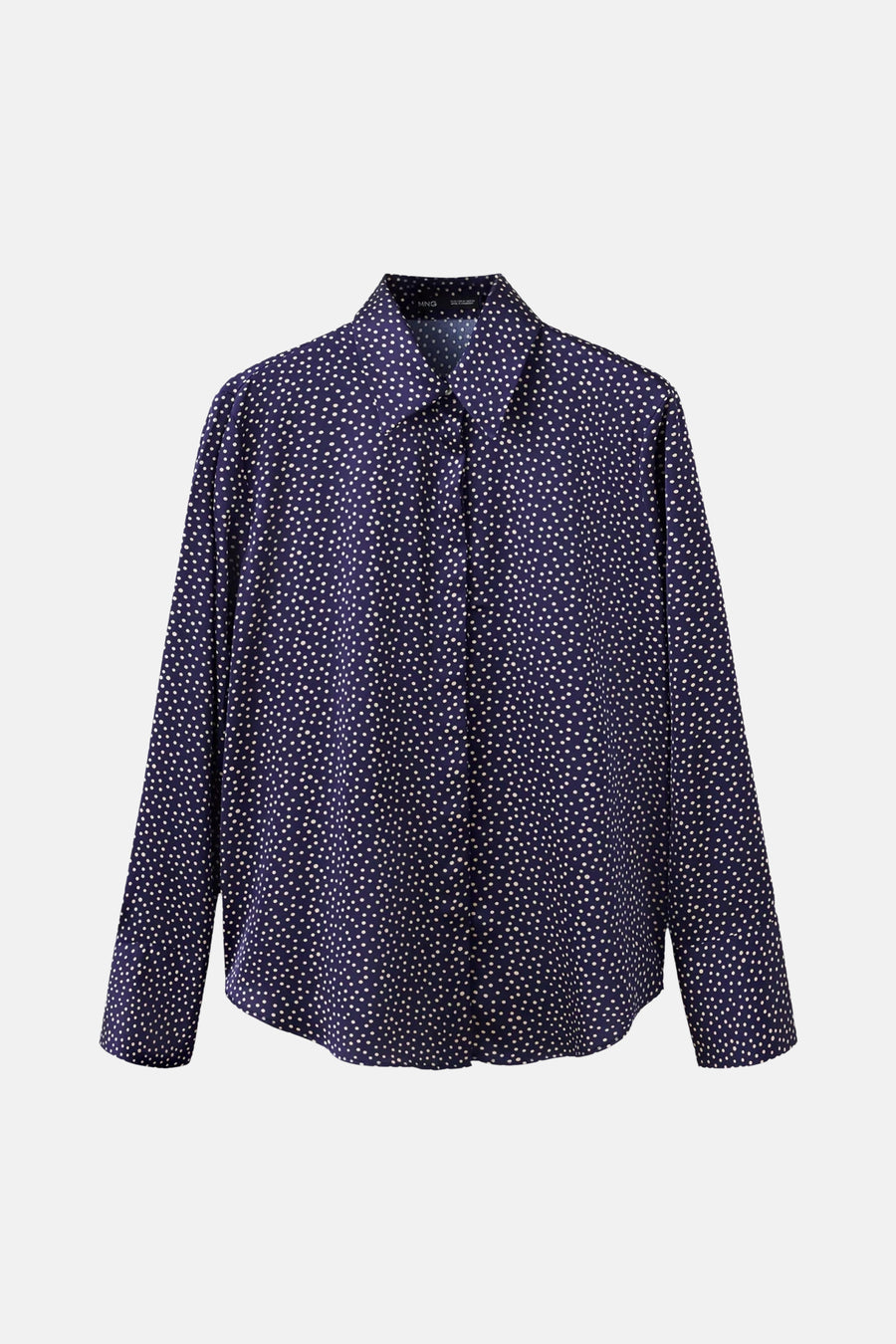 Blouse à manches longues - Bleu
