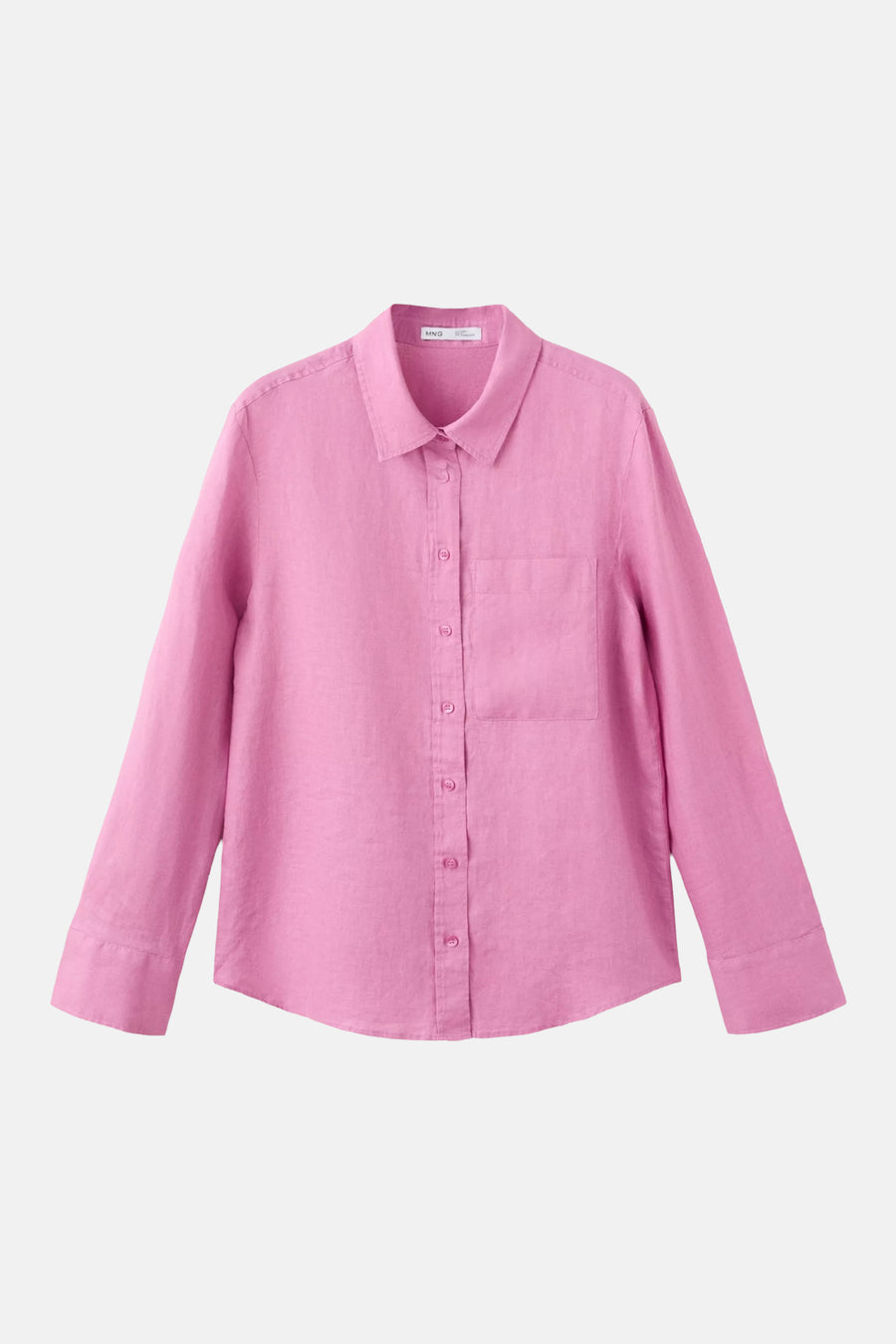 Hemd met lange mouwen - roze