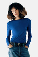 T-shirt met lange mouwen - blauw