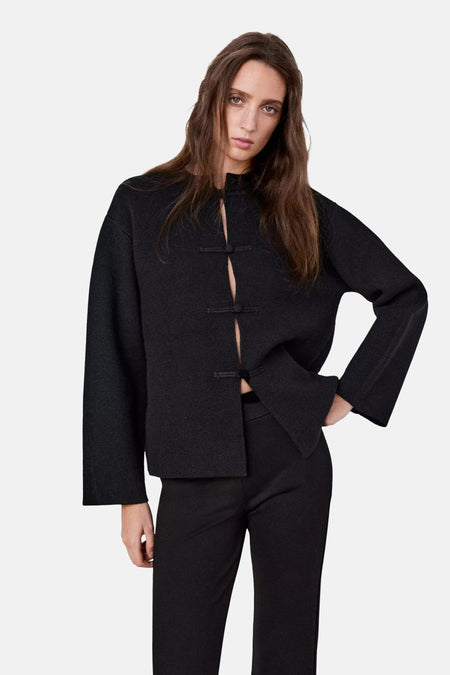 Cardigan noir - MANGO