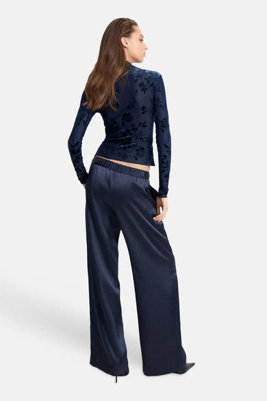 Chemisier (manches longues) bleu - MANGO