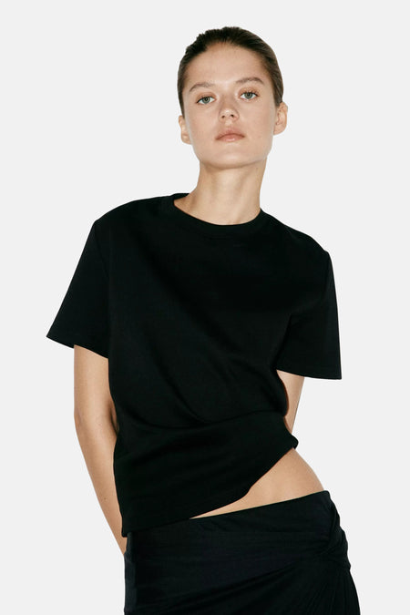 Top (korte mouwen) zwart - MANGO