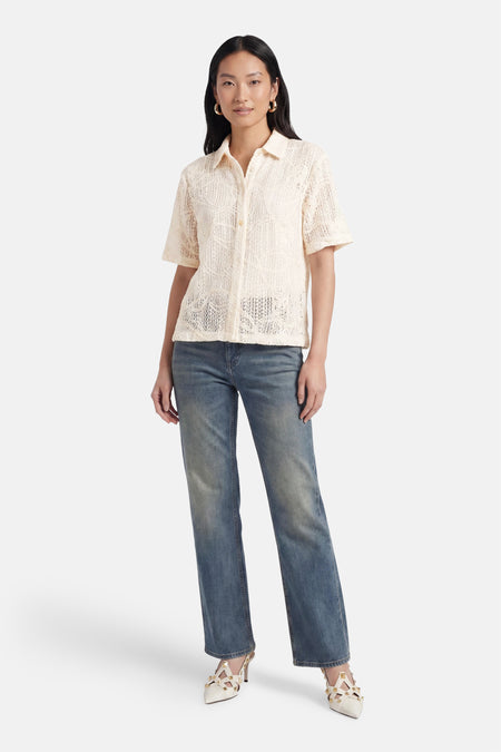 Blouse - beige