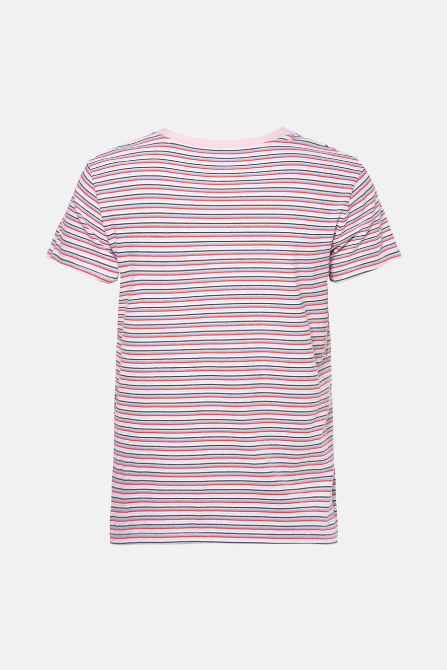 Roze gestreept T-shirt van Levi's®, achterkant.
