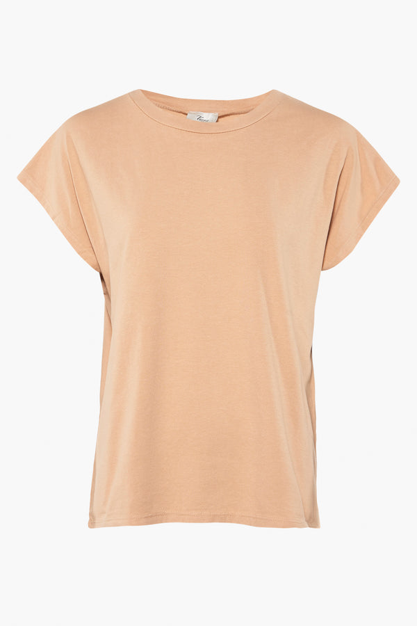 Top (korte mouwen) Beige - Terra di Siena