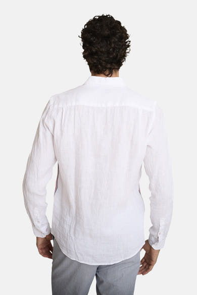 Chemise à manches longues - blanc