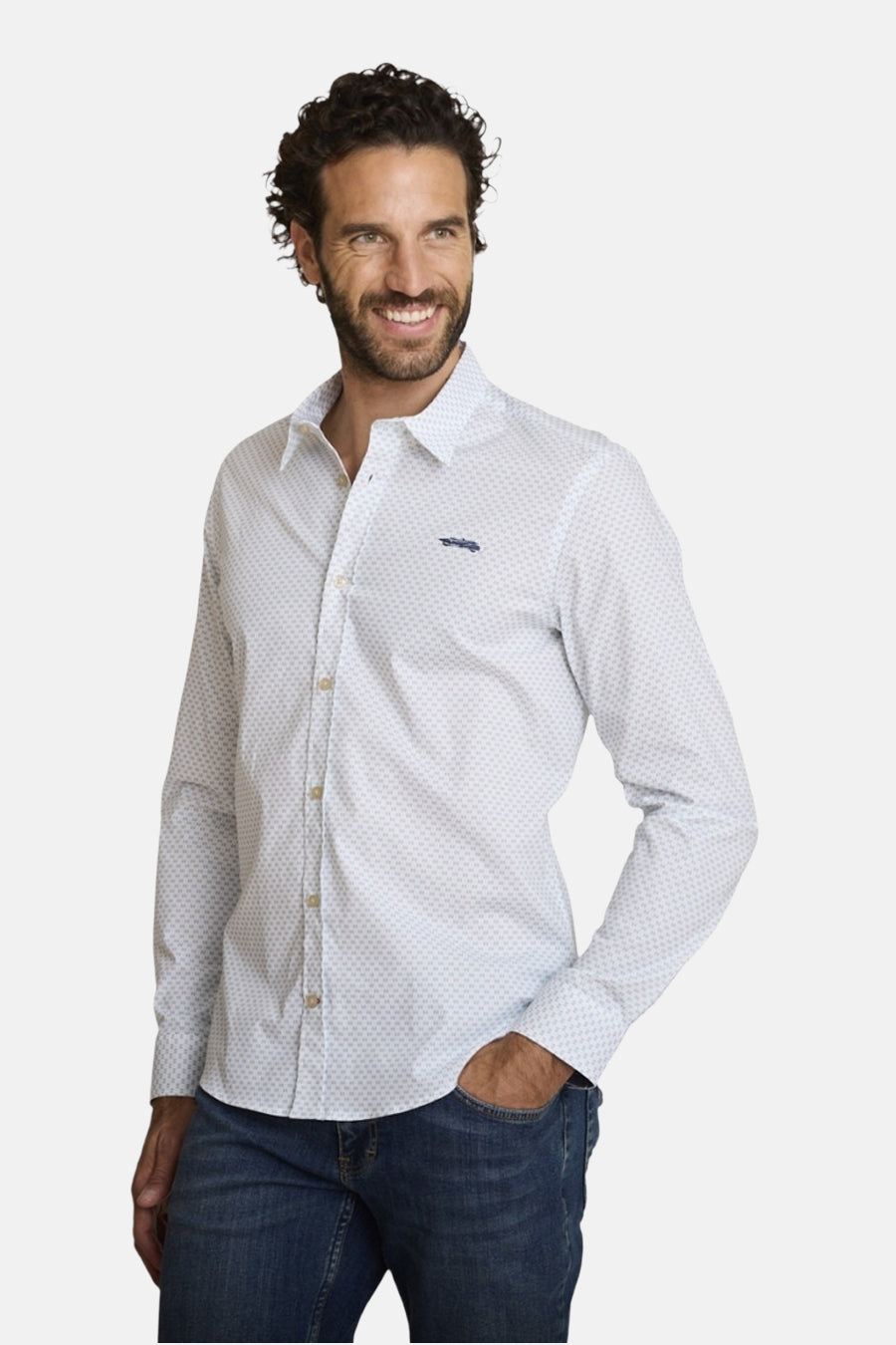 Chemise à manches longues - vert