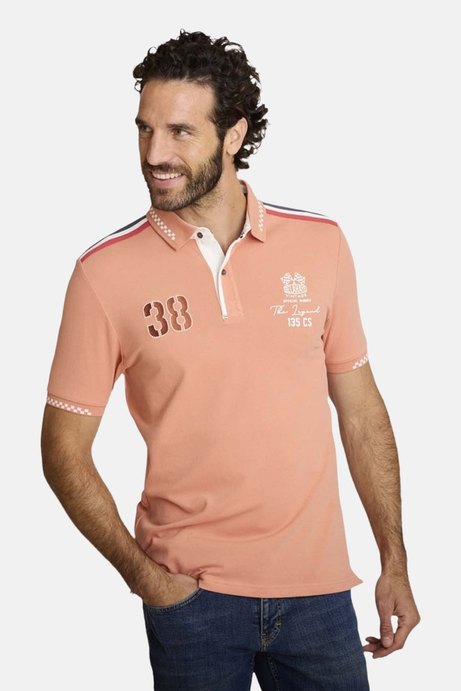 Polo à manches courtes - orange