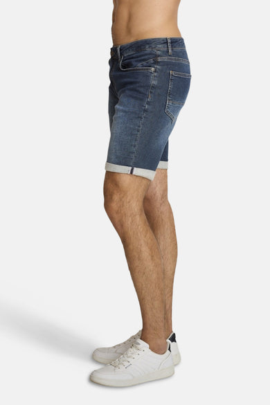 Bermuda - Mid blue denim