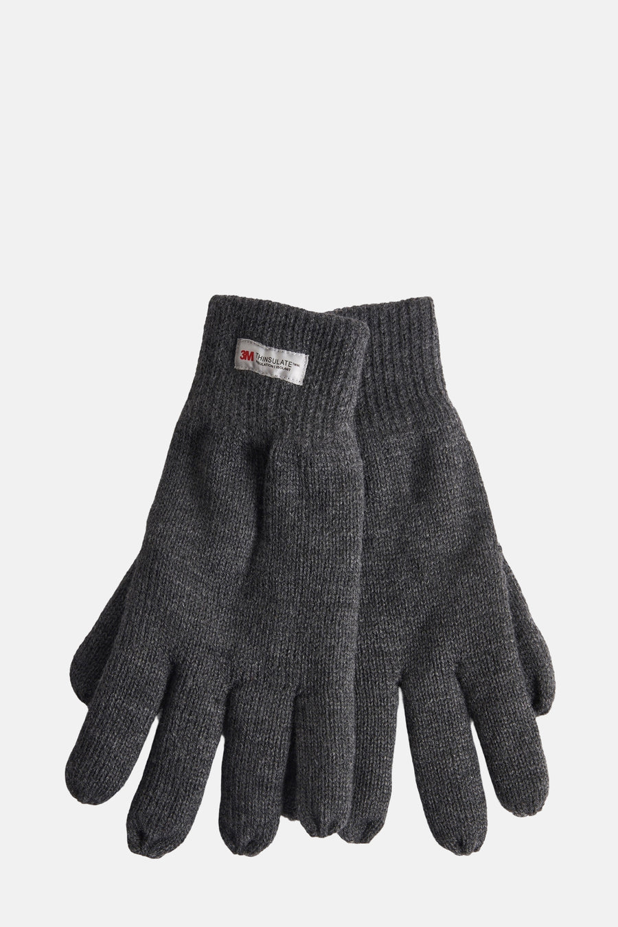 Gants gris en maille Access® avec étiquette Thinsulate sur le dessus.