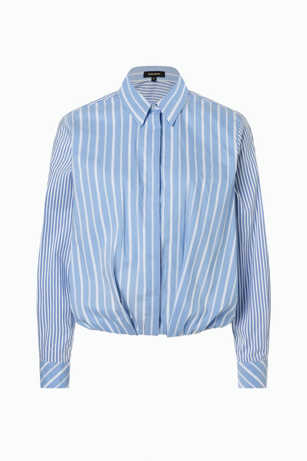Blouse (lange mouwen) Blauw - More & More