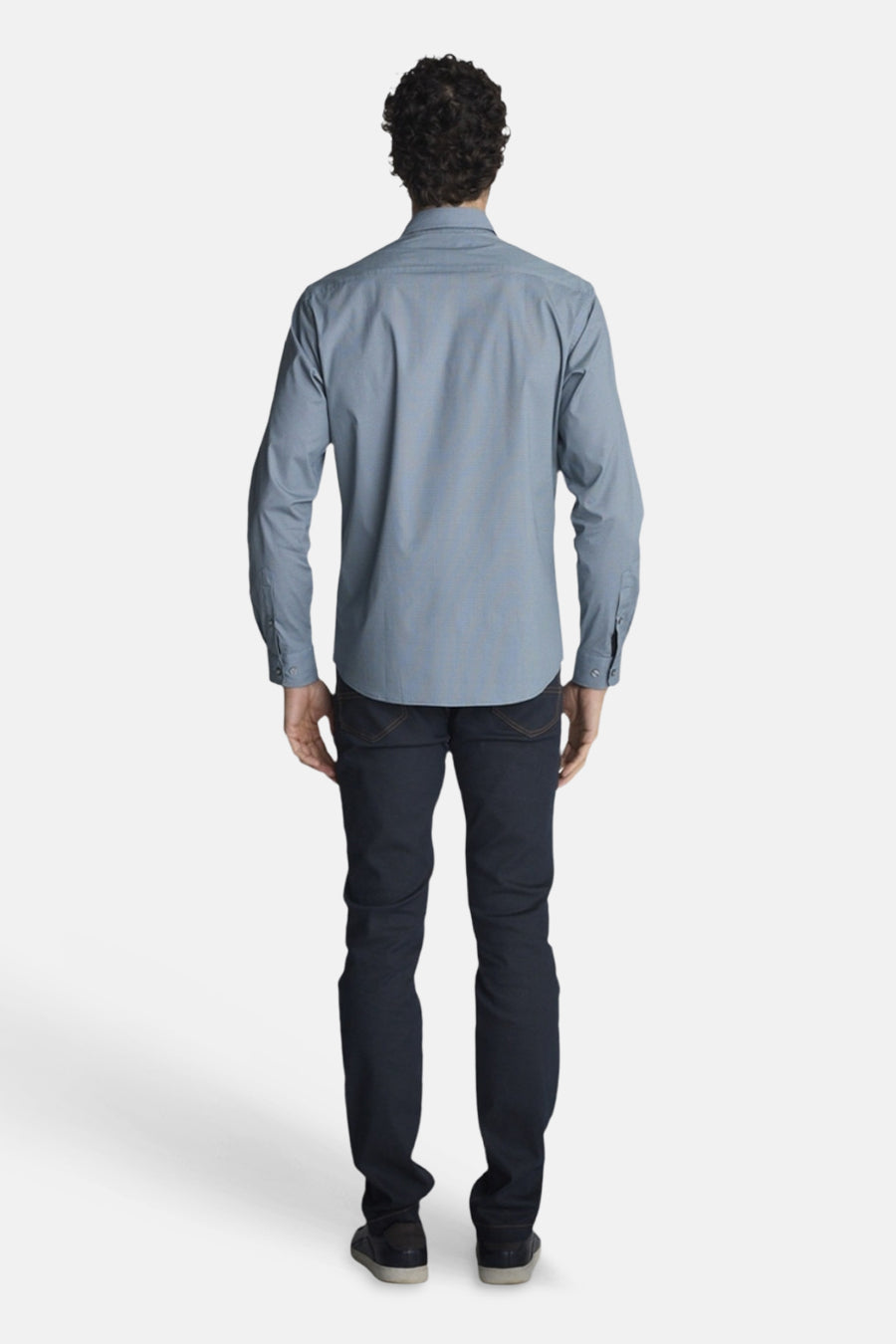 Chemise (manches longues) gris - DELAHAYE