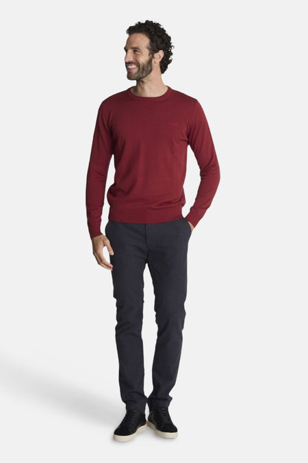 Trui met ronde hals multicolor - DELAHAYE