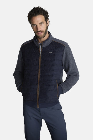 Heren tops jas casual zwart - DELAHAYE