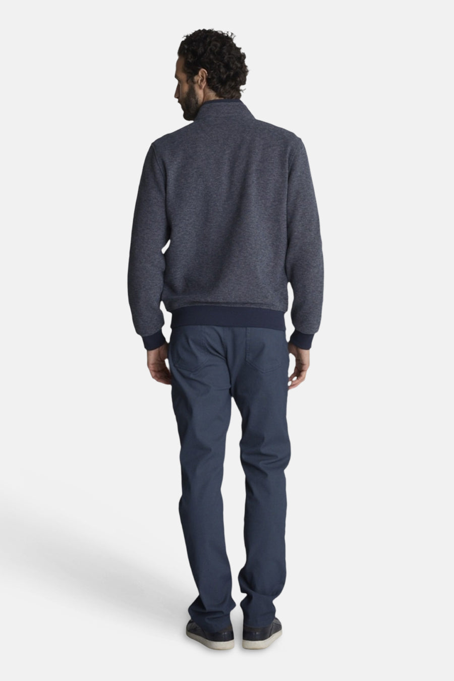 Heren tops jas casual zwart - DELAHAYE