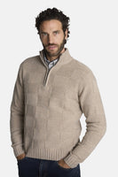 Polo à manches longues - beige