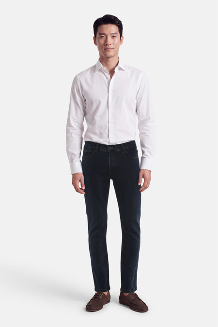 Jeans straight blauw - DELAHAYE