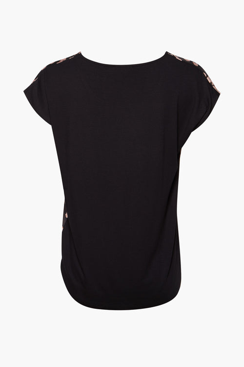 T-shirt (korte mouwen) Zwart - More & More