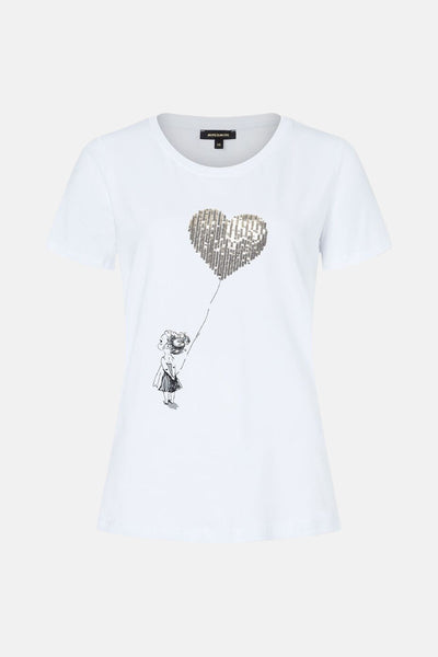 T-shirt (korte mouwen) Wit - More & More