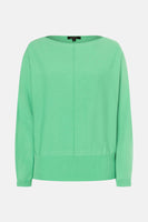 Pull col rond Vert - More & More