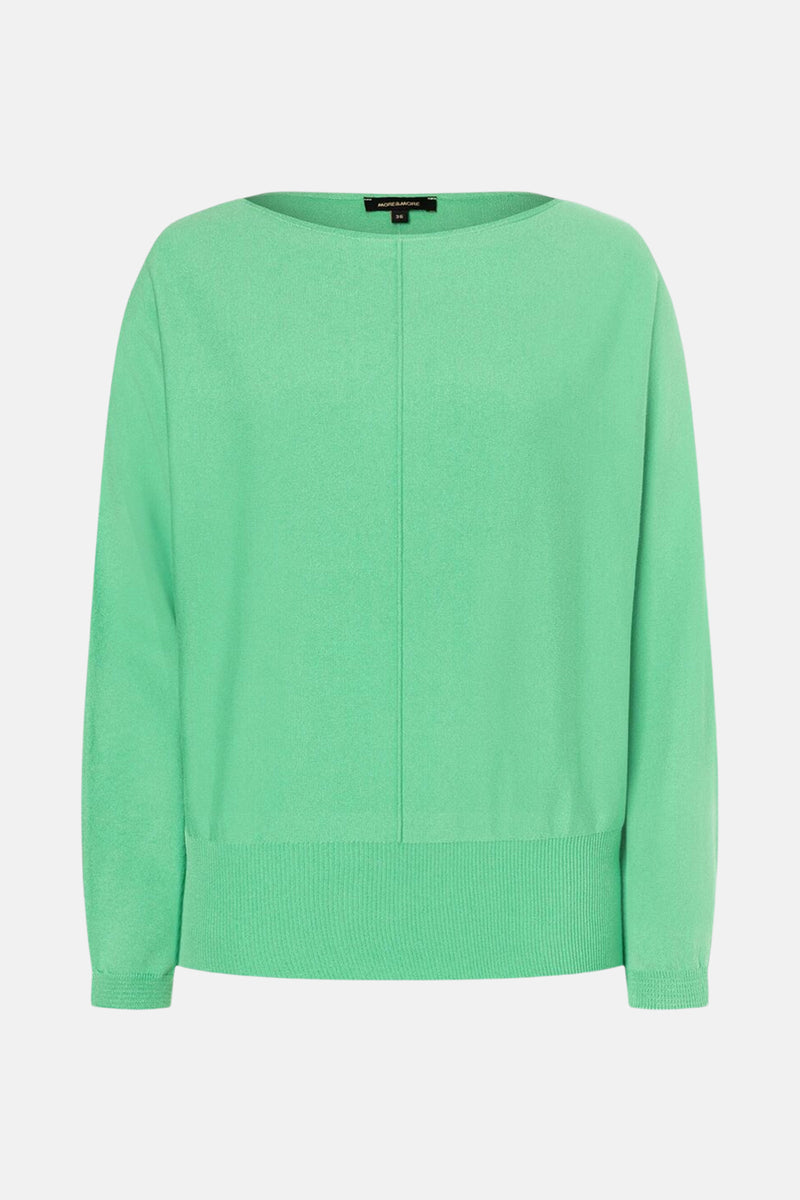 Pull col rond Vert - More & More