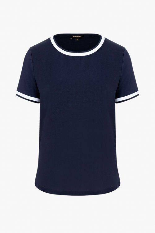 Top (korte mouwen) Blauw - More & More