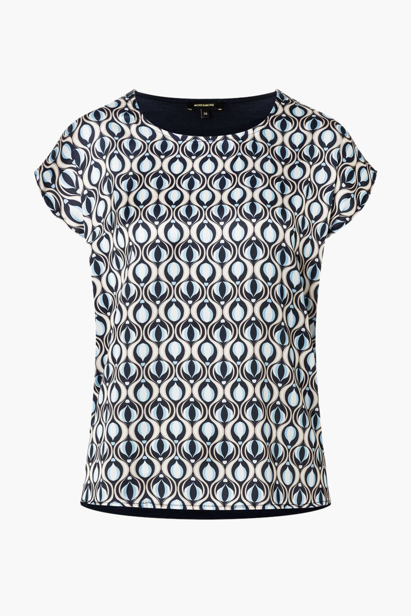 T-shirt (manches courtes) Bleu - More & More