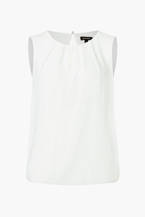 Blouse (zonder mouwen) Ecru - More & More