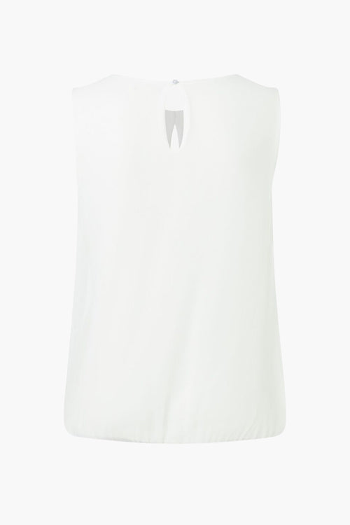 Blouse (zonder mouwen) Ecru - More & More