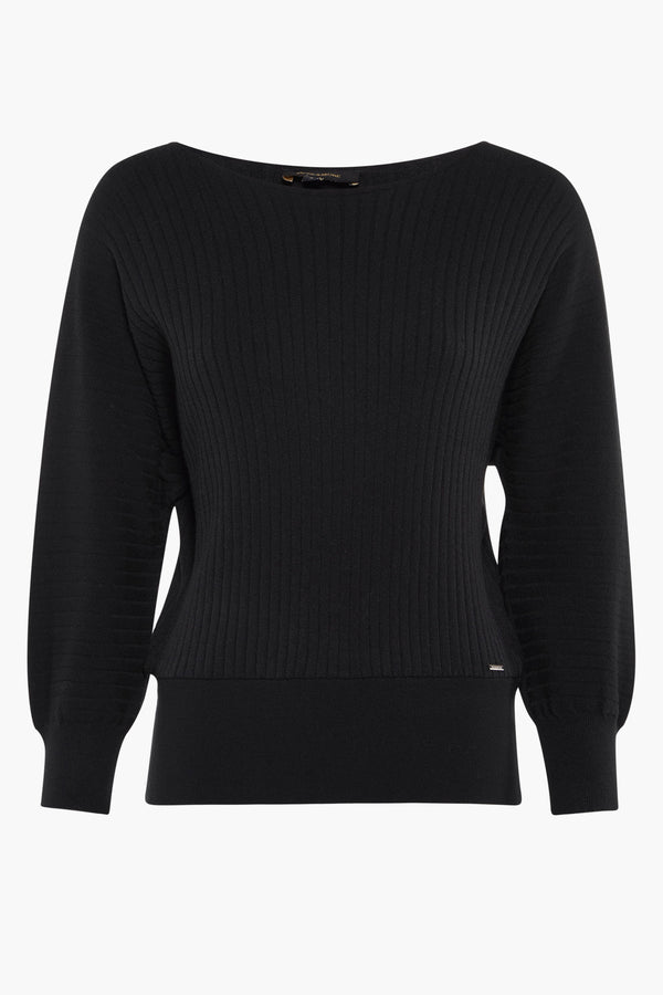 Pull col rond Noir - More & More