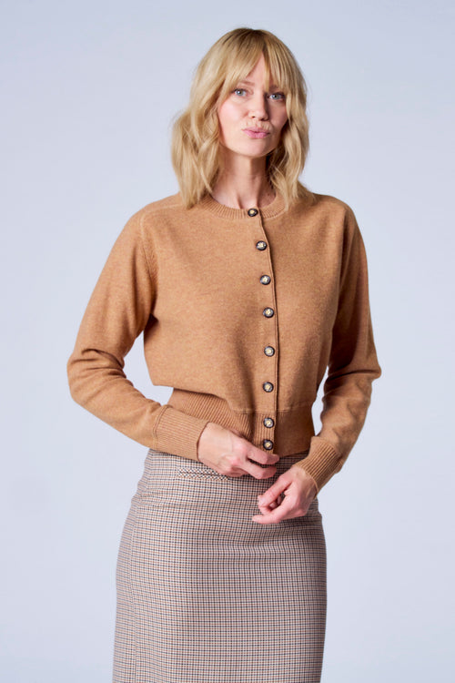 Gilet brun - TERRE BLEUE