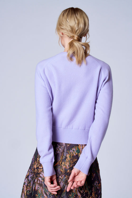 Gilet mauve - TERRE BLEUE