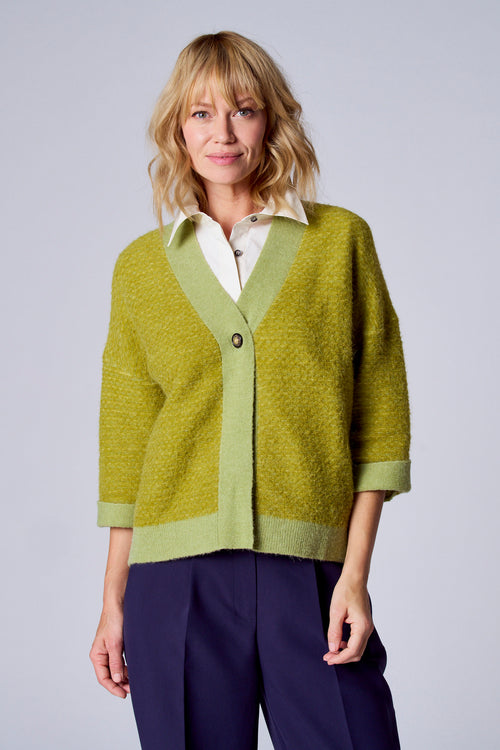 Gilet vert - TERRE BLEUE