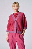 Gilet mauve - TERRE BLEUE