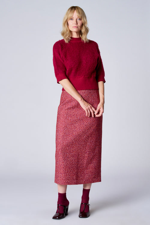 Pull bordeaux - TERRE BLEUE