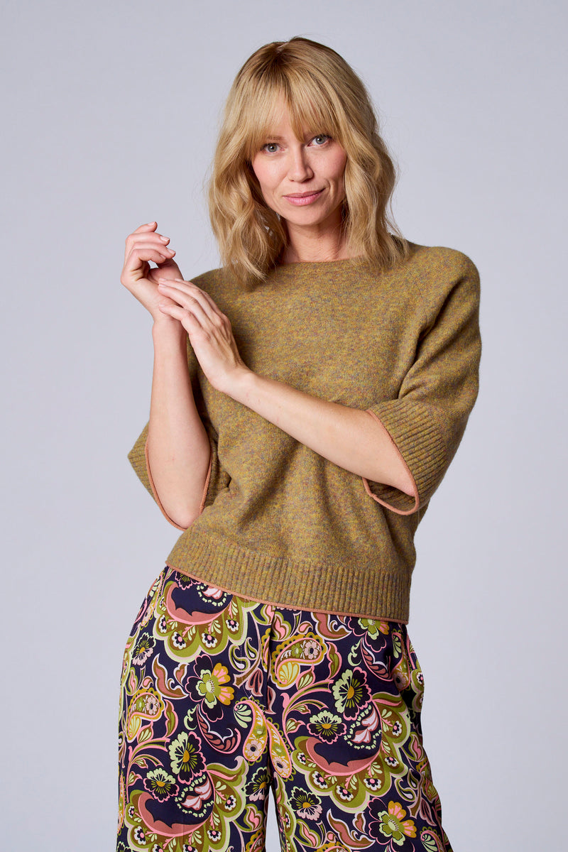 Pull brun - TERRE BLEUE