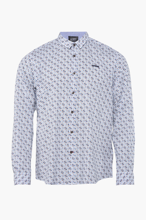 Chemise (manches longues) Multicolore - Delahaye