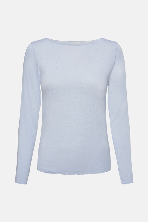 Top (lange mouwen) Blauw - Terra di Siena