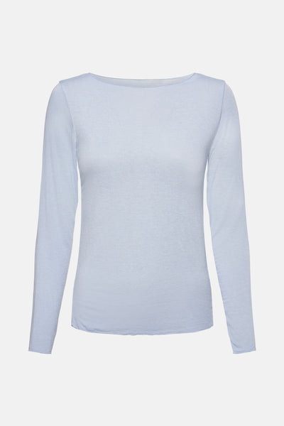 Top (lange mouwen) Blauw - Terra di Siena