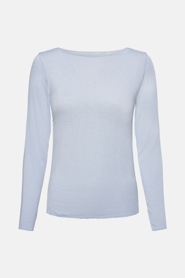 Top (lange mouwen) Blauw - Terra di Siena