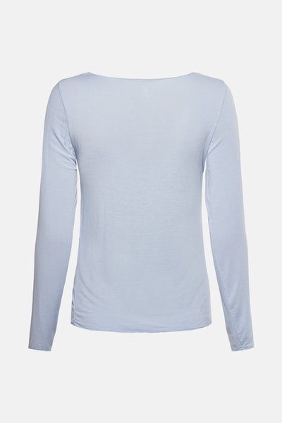 Top (lange mouwen) Blauw - Terra di Siena
