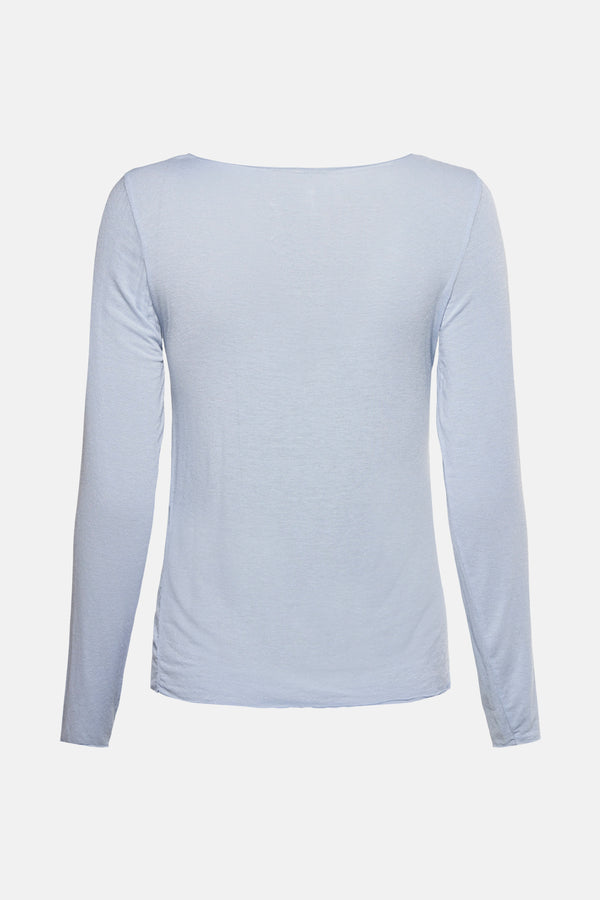 Top (lange mouwen) Blauw - Terra di Siena