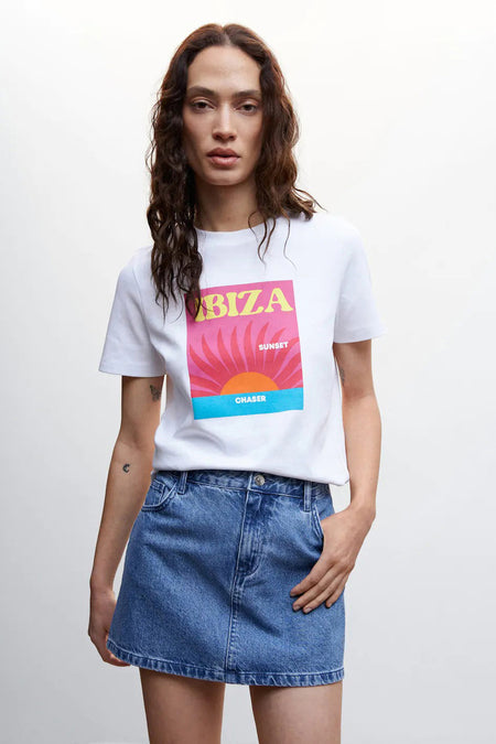 T-shirt - wit