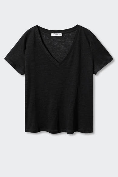 Top - zwart