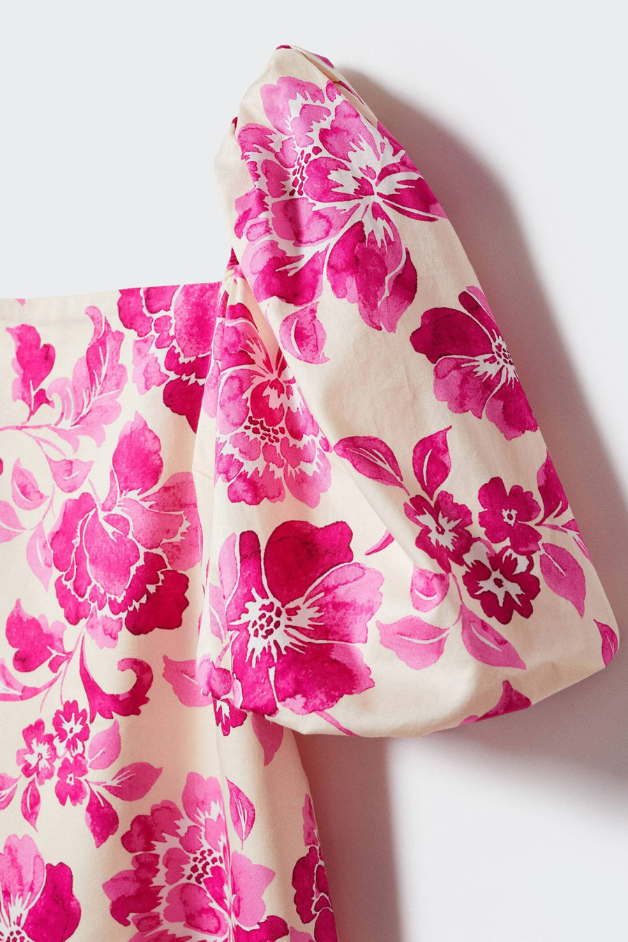 Robe midi - rose