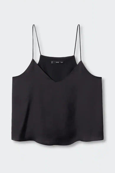 Top - zwart