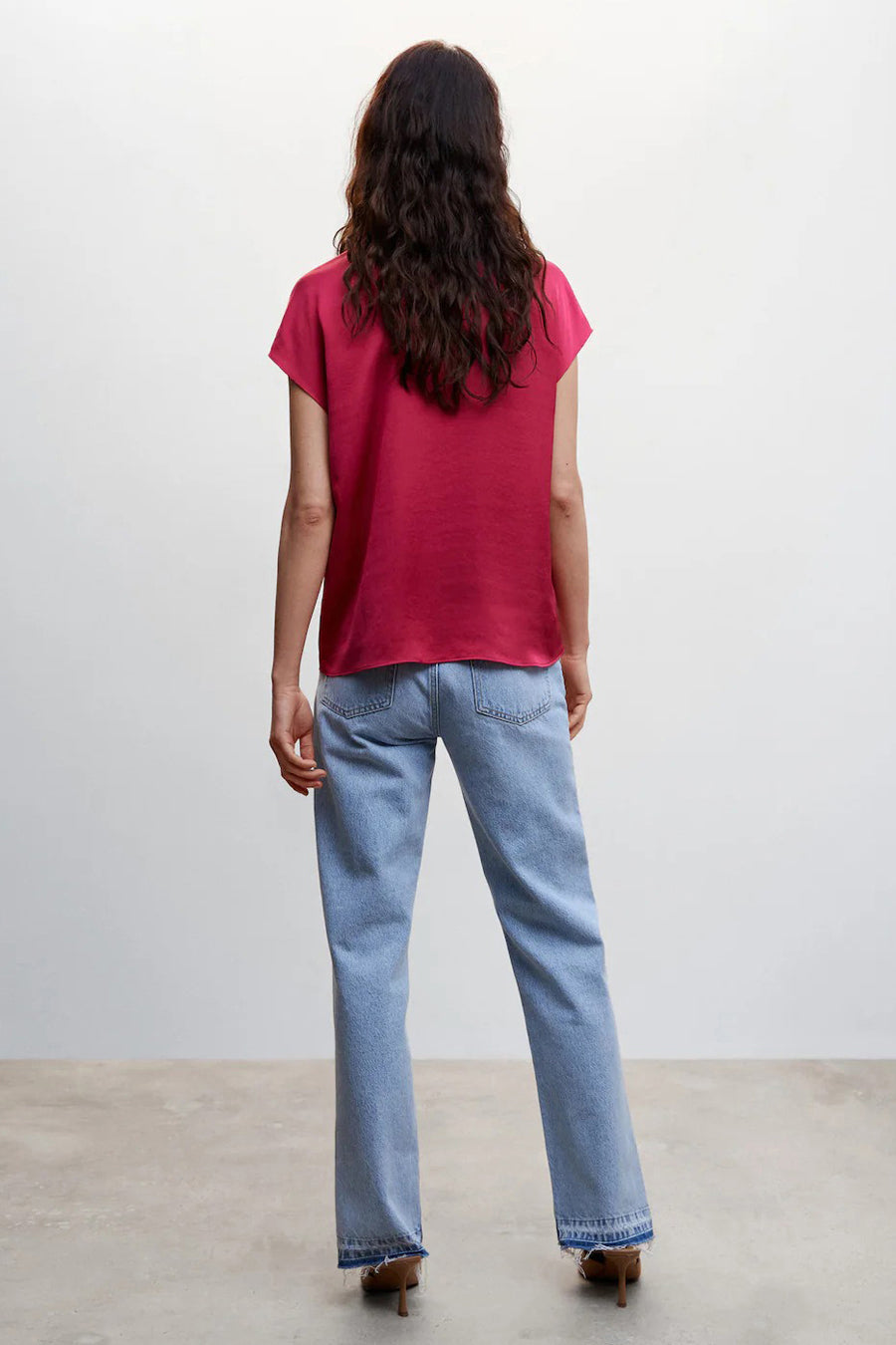 Hemd met lange mouwen - rood